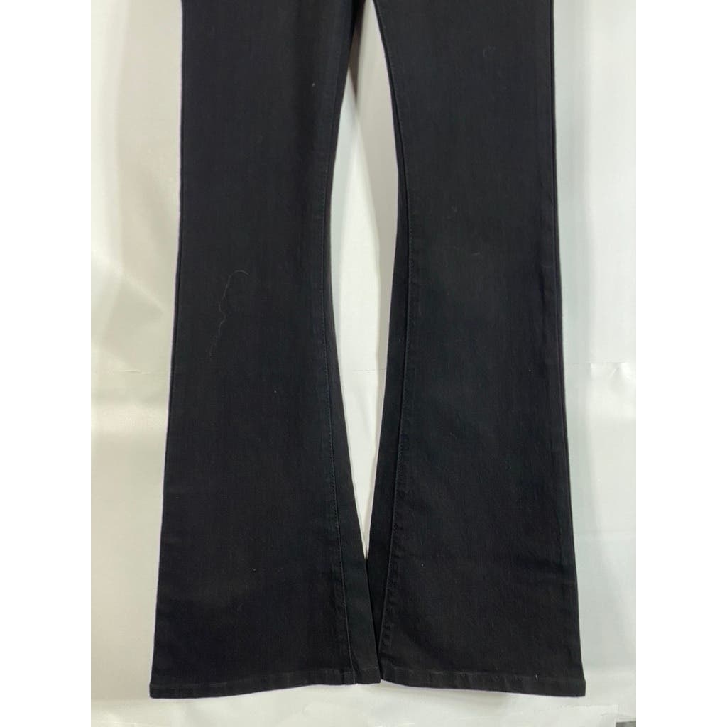 COURTSHOP Women's Aspen Black Bell Bottom Denim Jeans SZ 24