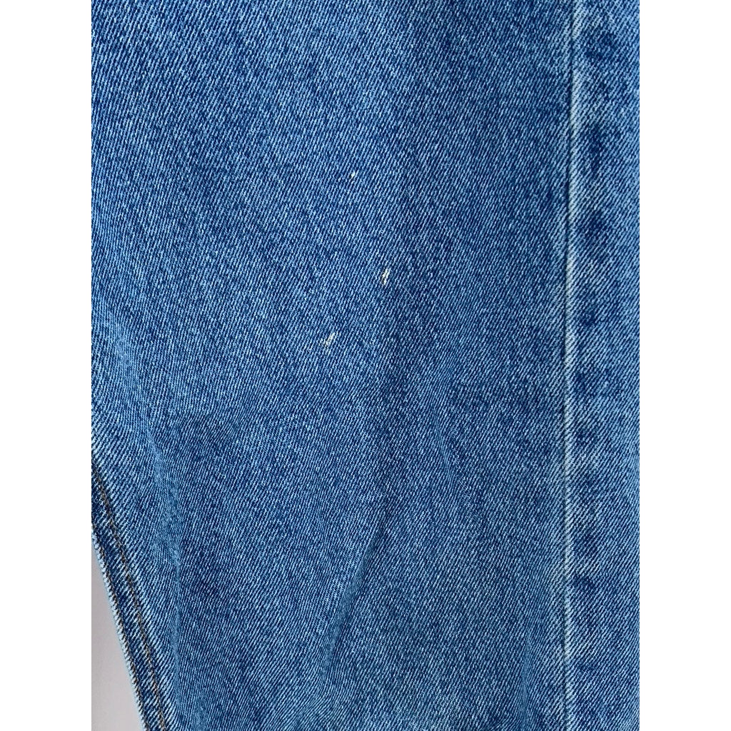 GEORGE JEANS Men's Blue Denim Regular-Fit Straight-Leg Five Pocket Jeans SZ29X30