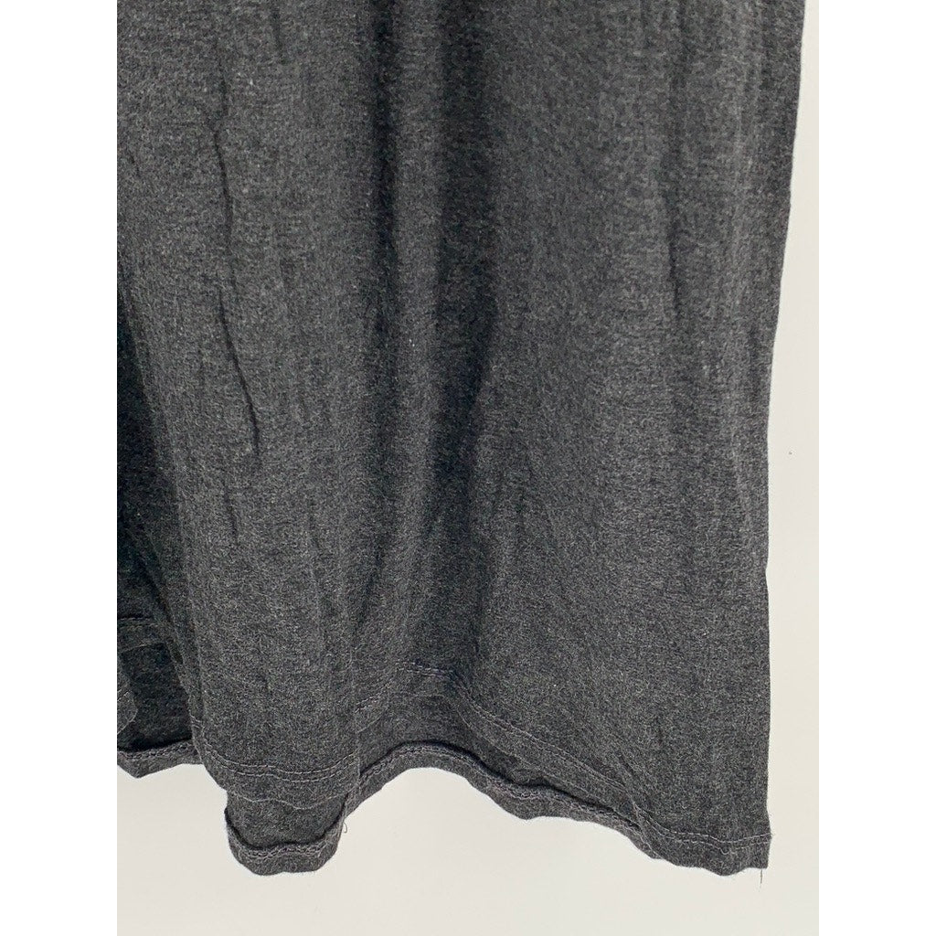 DOUBLE TAKE Women's Charcoal Gray Maxi Skirt SZ L