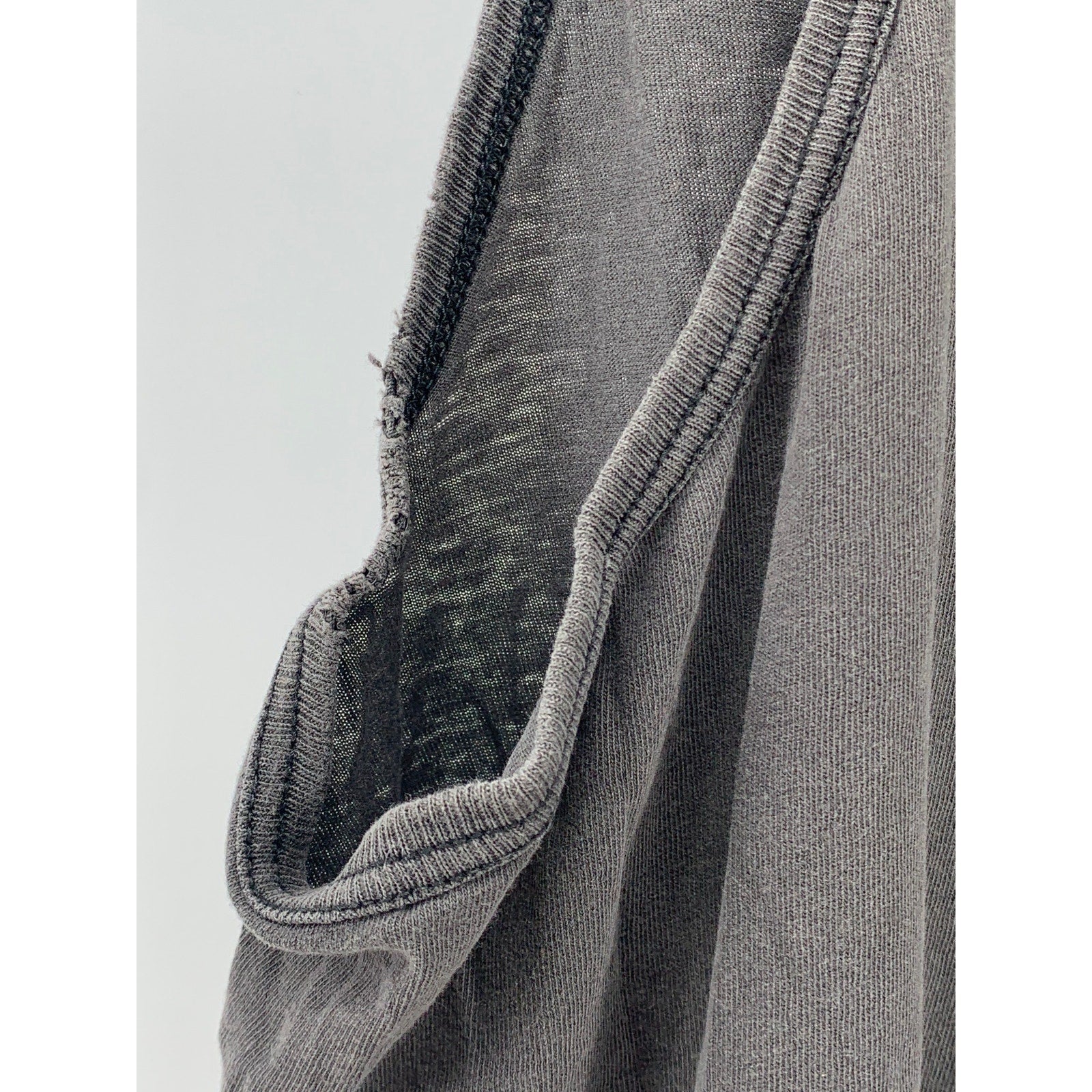 SEASONS Men's Gray Distressed Cape Cod Logo Scoop-Neck Pullover Tank SZ M