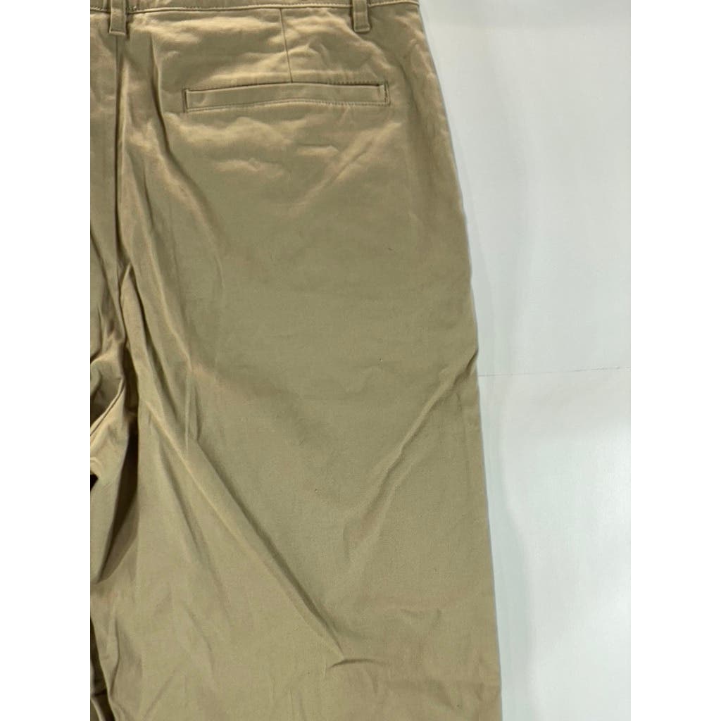 ASOS DESIGN Men's Tan Straight-Leg Pants SZ 34X30