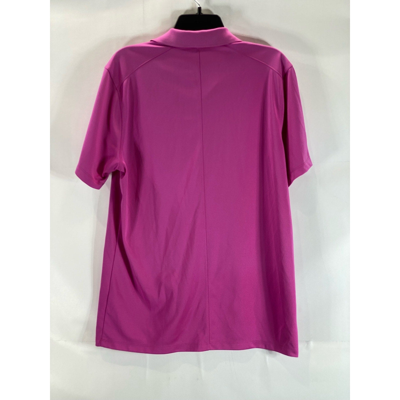 NIKE Men's Fuchsia Dri-Fit Short Sleeve Victory Golf Polo Shirt SZ M