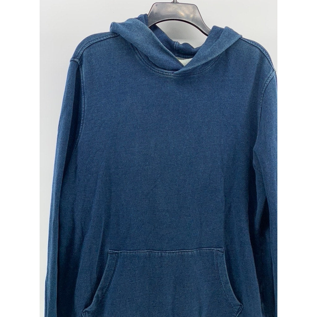 GAP Men's Dark Blue Solid Pullover Casual Long Sleeve Sweatshirt SZ M
