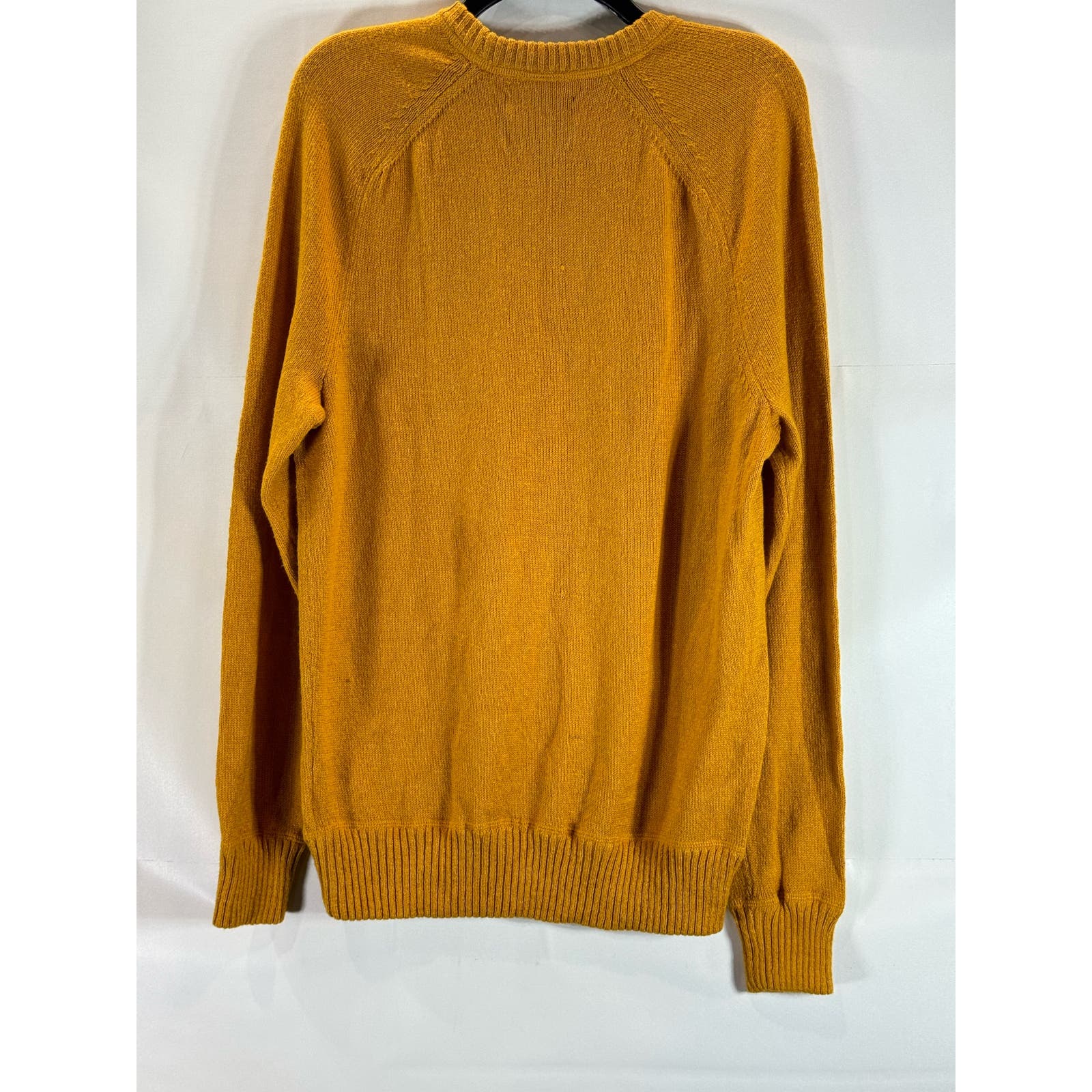 AMERICAN EAGLE OUTFITTERS Men's Dark Yellow Crewneck Pullover Sweater SZ L
