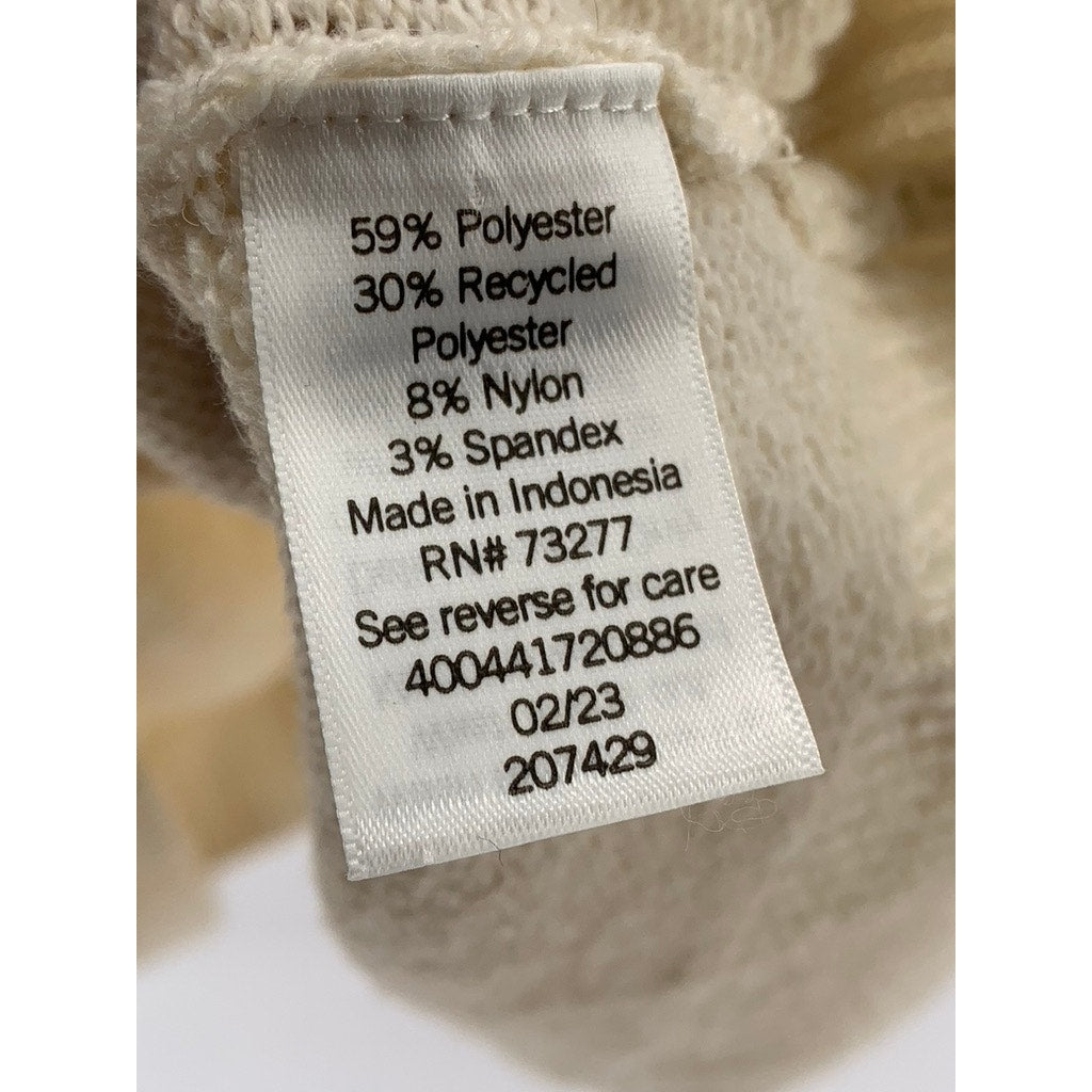 SONOMA GOODS FOR LIFE Women's Plus Beige Knit Crewneck Sweater SZ 0X