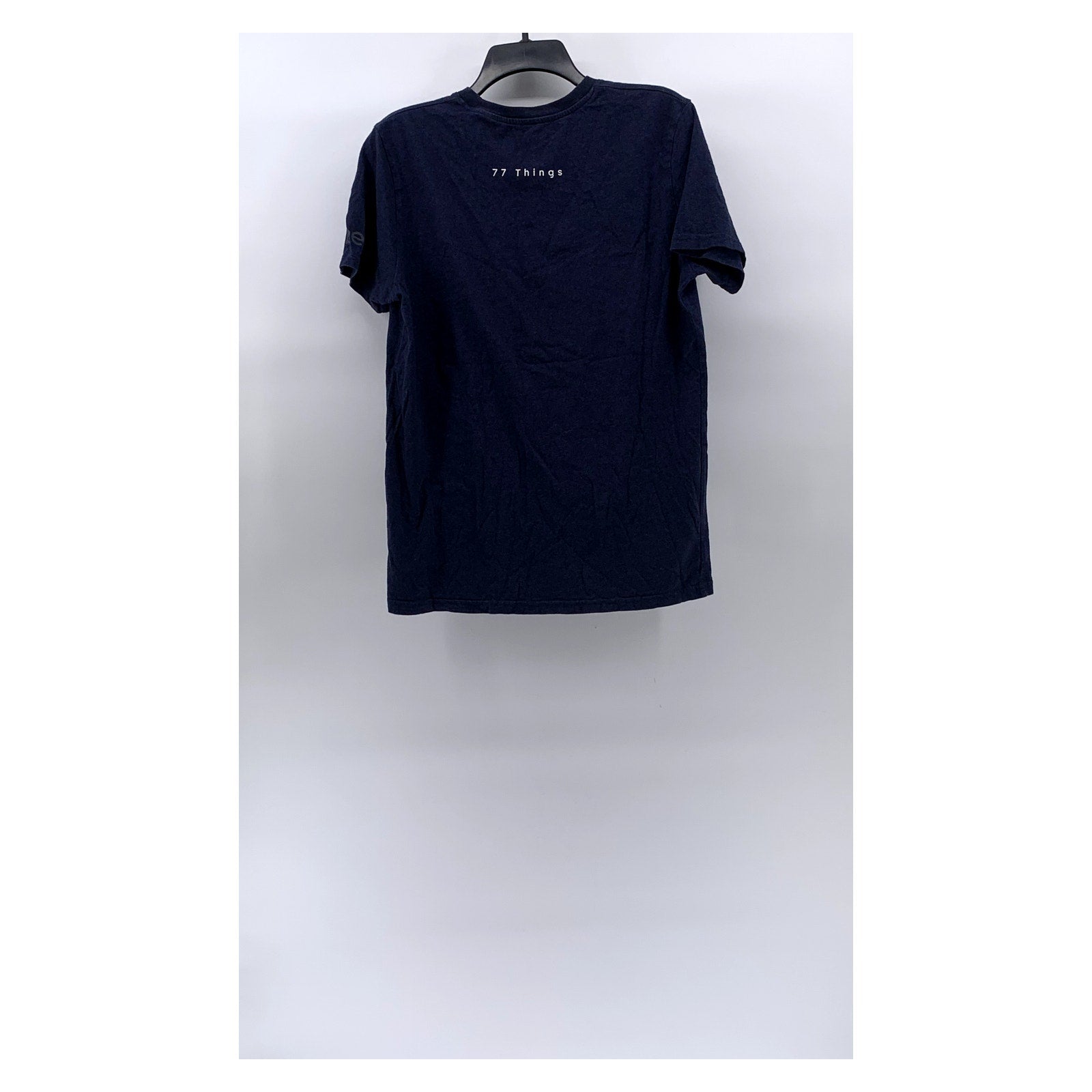 UNBRANDED Unisex Adult Navy Create Constellations Not Stars Graphic T-Shirt SZ S