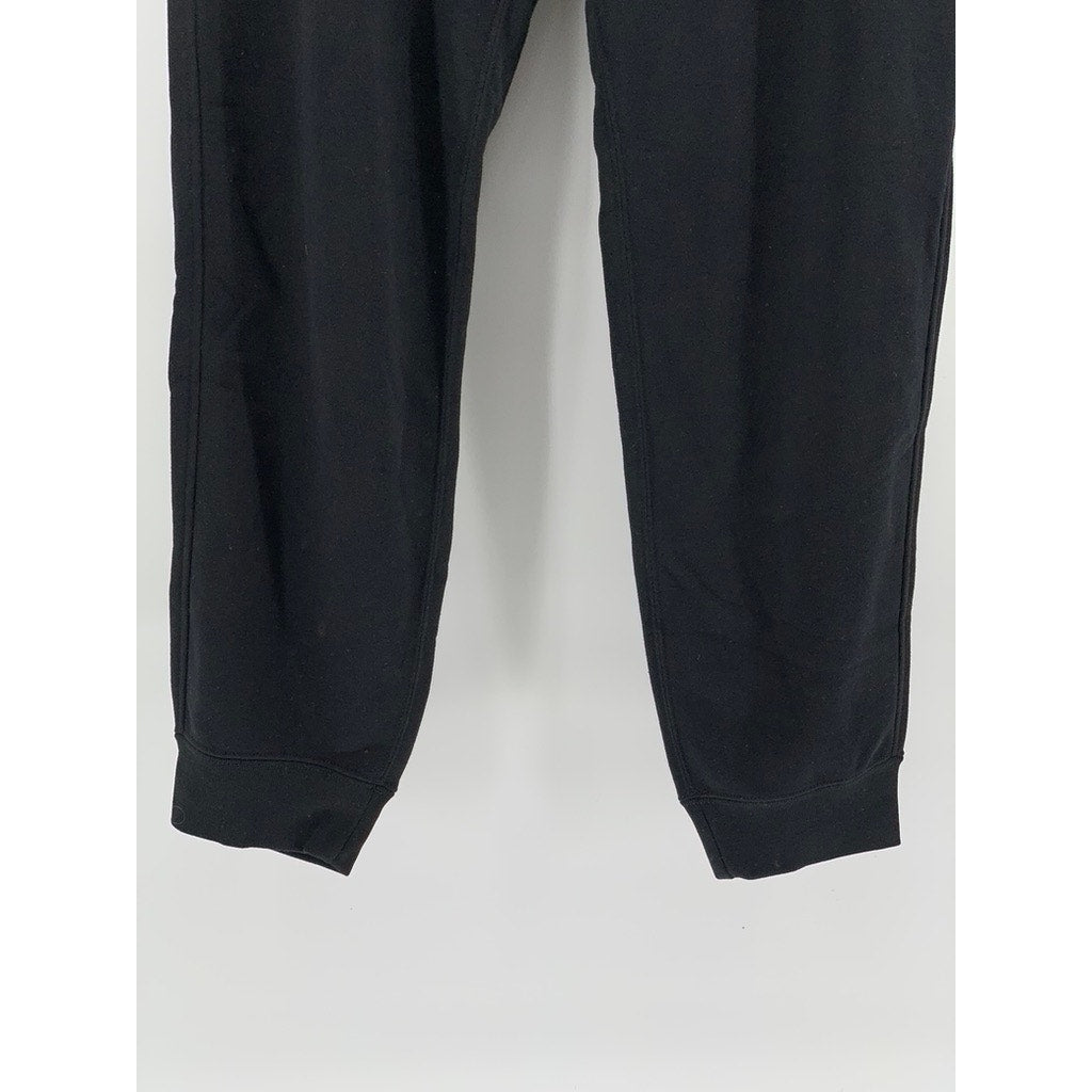 UNQLO Men's Black Solid Relaxed-Fit Pull-On Casual Sweatpants SZ M
