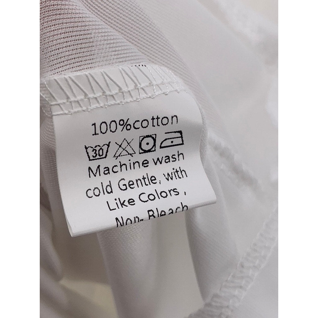 UNBRANDED Women's White Tie-Neck Lace-Trim Maxi Dress SZ XL