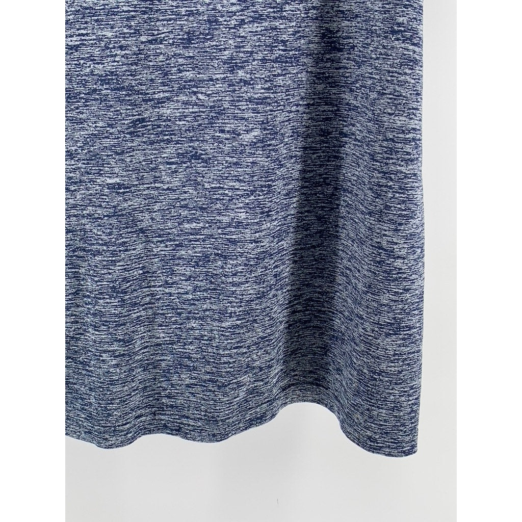 UNDER ARMOUR Men's Blue HeatGear Loose Fit Short Sleeve T-Shirt SZ XL