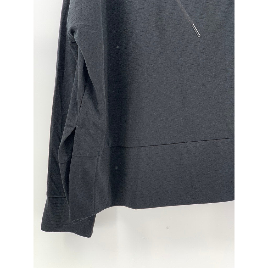 MONDETTA Women's Black Performance Luxury Pullover Hoodie SZ M