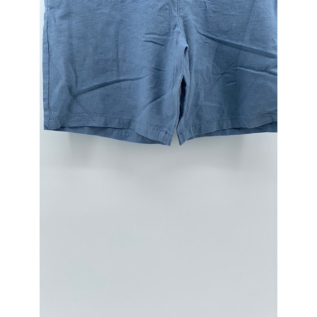 OLD NAVY Men's Blue Harvest Red 8" Rotation Linen-Blend Slim Chino Shorts SZ 34