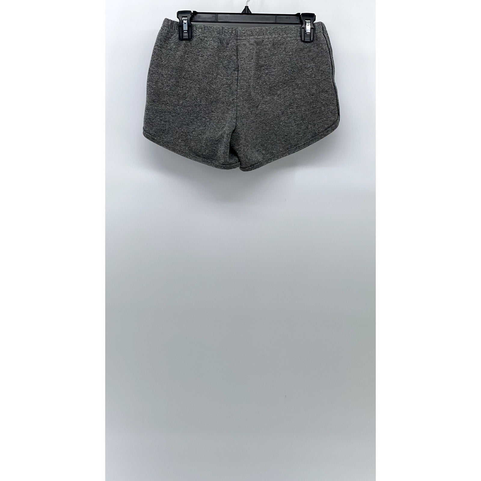 AMERICAN APPAREL Women's Charcoal Heather Fleece Casual Shorts SZ L