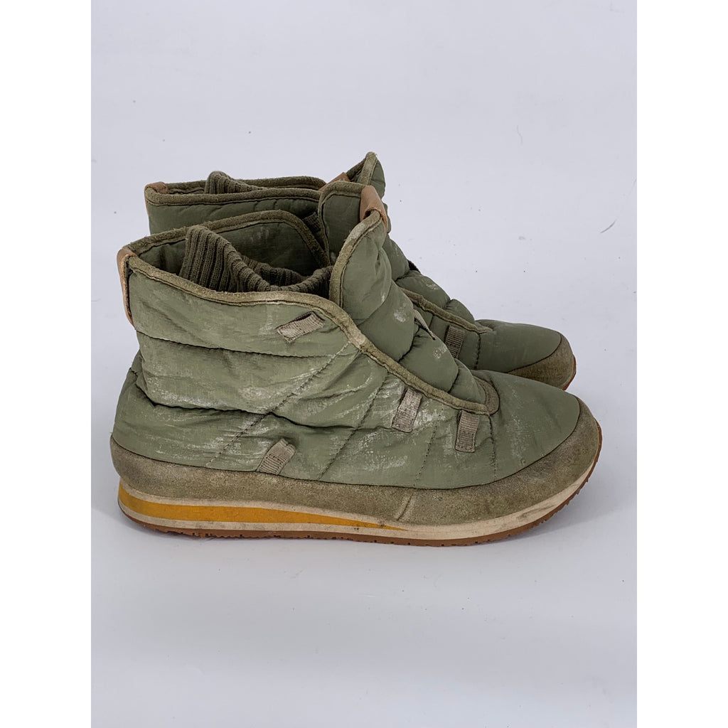 TEVA Women's Olive Green Puffer Mid Pull-On Boots SZ 8