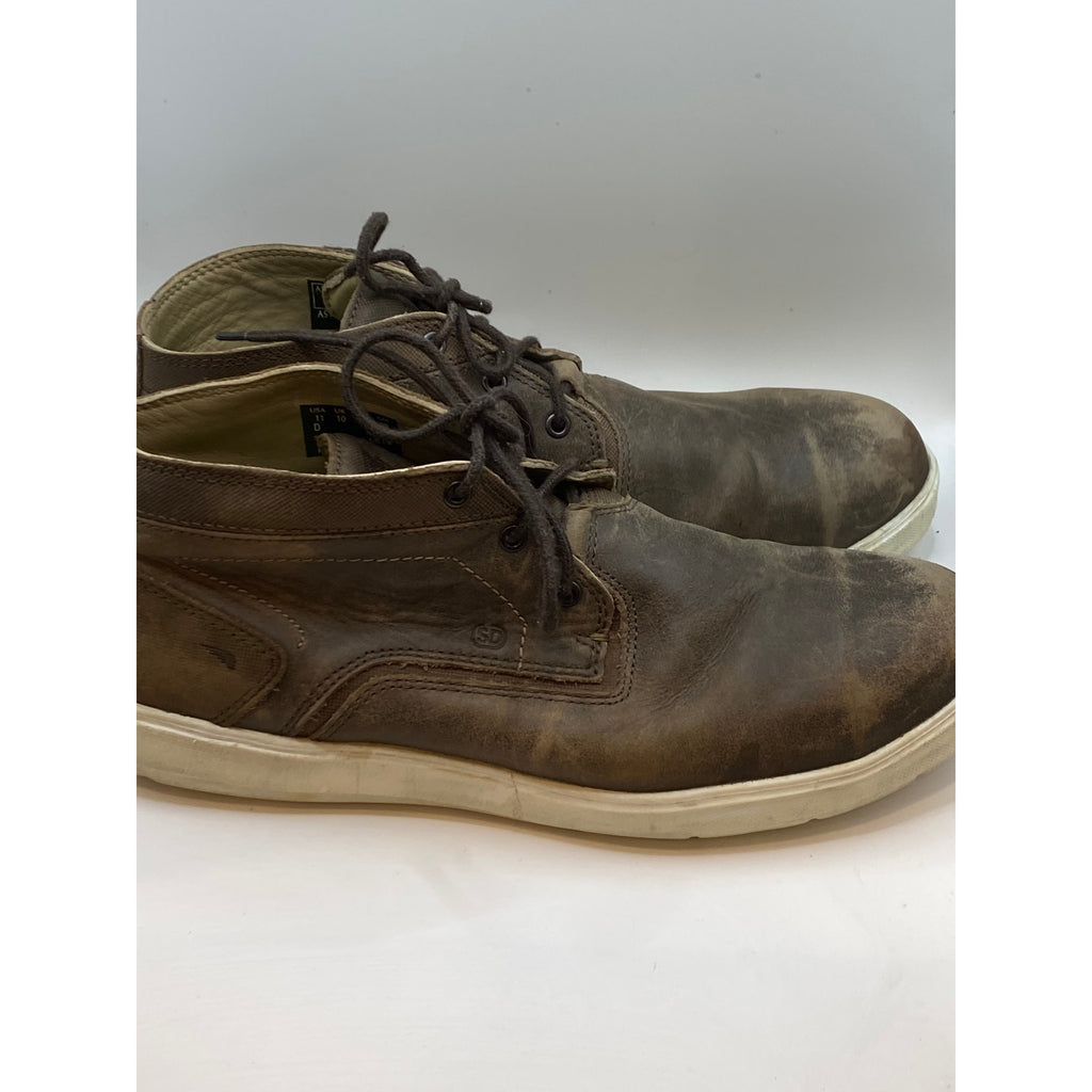 RED WING Men's Brown Steel-Toe Lace-Up Chukka Boots SZ 11