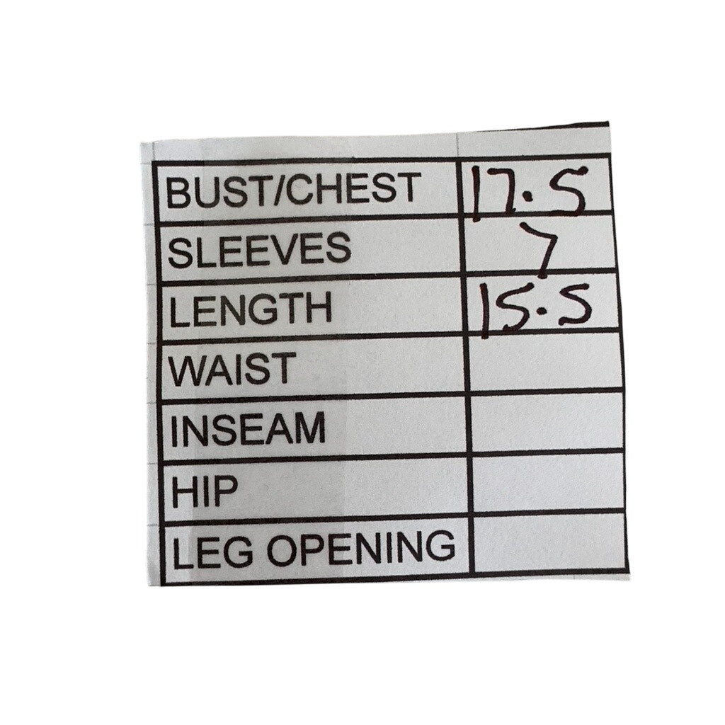 5252 BY OI OI Women's Navy Patch Logo Short Sleeve Cropped Polo Top SZ F/OS