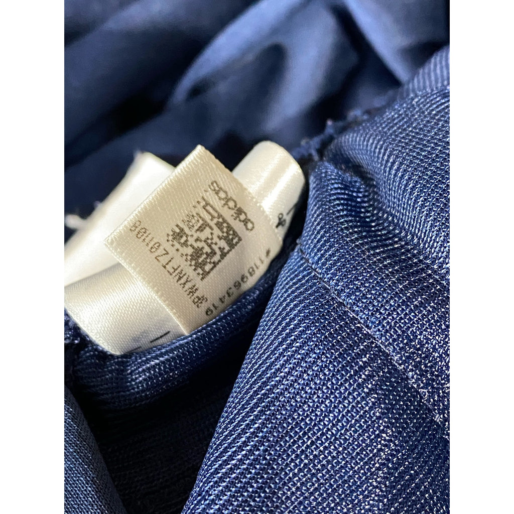 ADIDAS Men's Navy/White Climalite Three-Stripe Pull-On Active Shorts SZ L