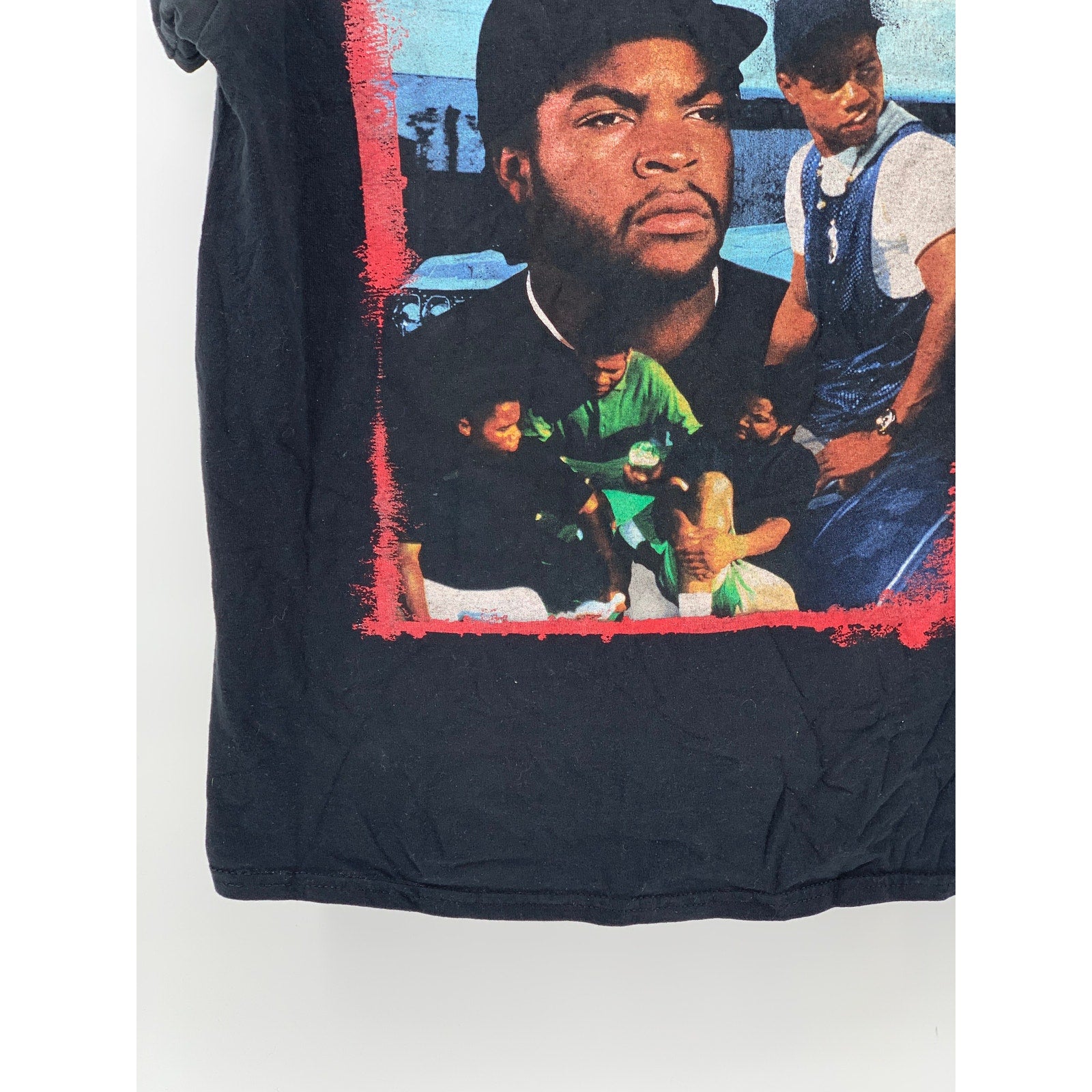 RIPPLE JUNCTION Men's Black Boyz N The Hood Graphic Short Sleeve T-Shirt SZ M