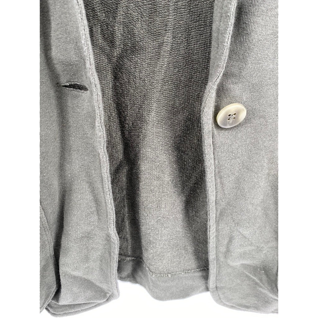 CASLON Women's Olive Green One-Button Notch Collar Blazer SZ S