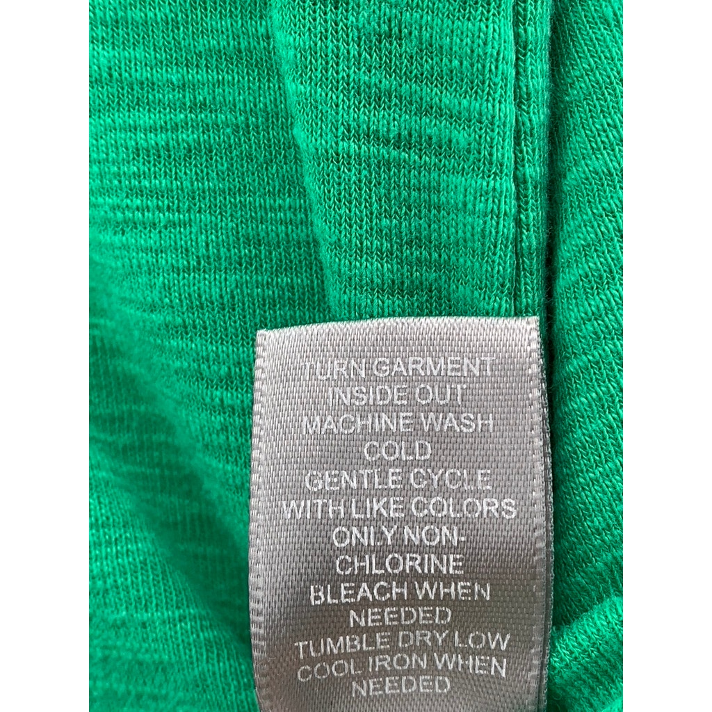 MARLED ESSENTIALS Women's Green Crewneck Tank SZ S
