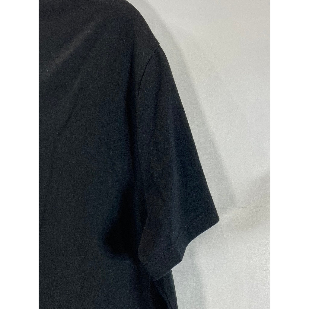 GOODFELLOW & CO Men's Black Crewneck Standard-Fit Lyndale T-Shirt SZ XL