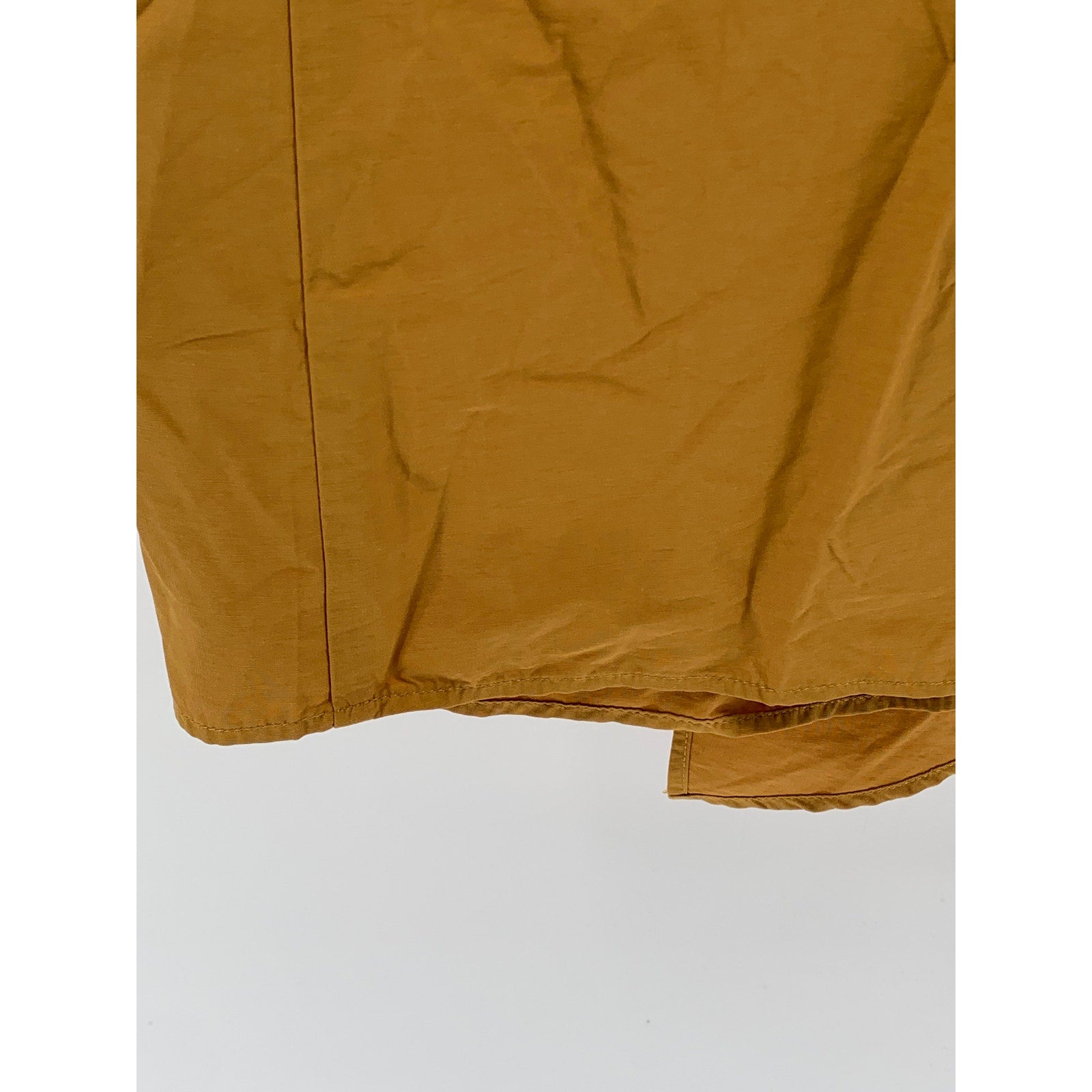 MNG SUIT Women's Mustard Yellow Large Ring Wrap Midi Skirt SZ L