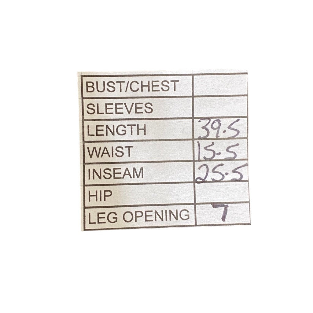 PLEASE Women's White-Black Solid Belted Baggy Pants SZ M