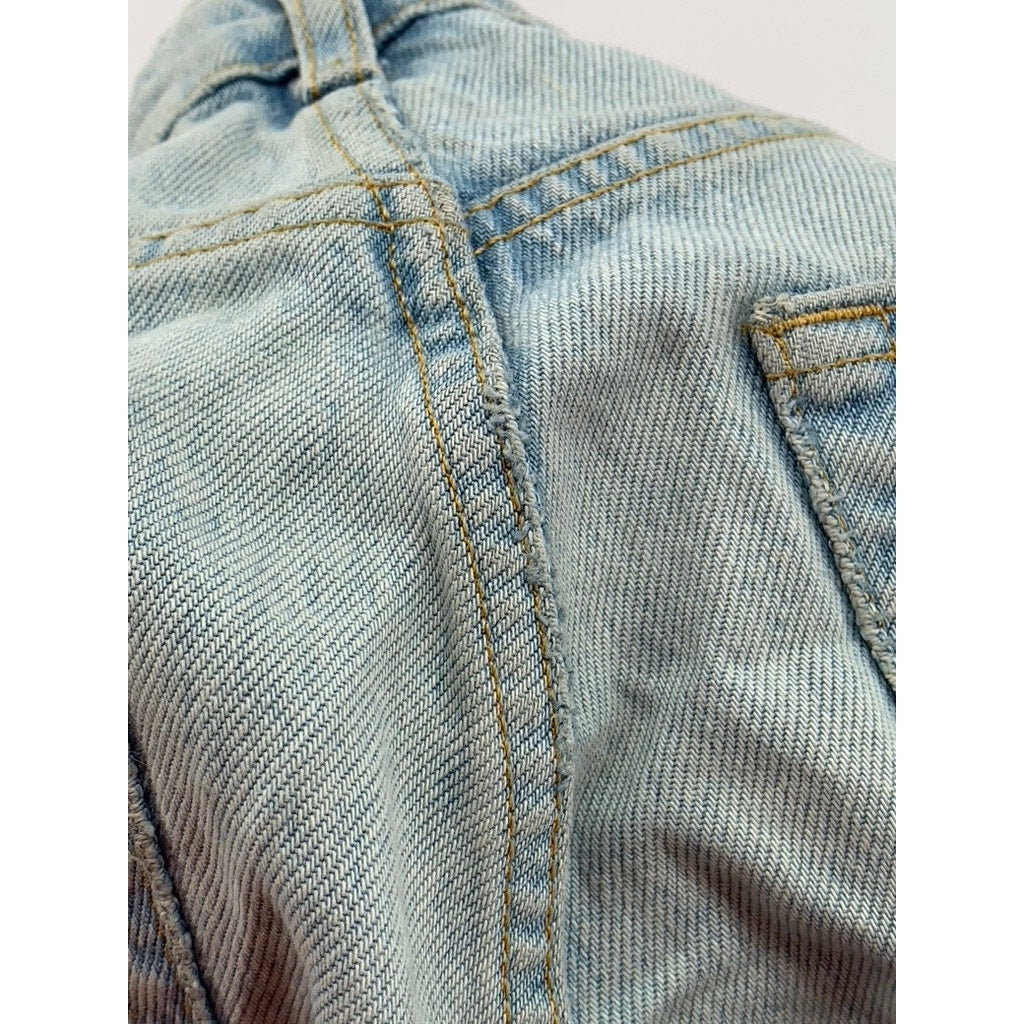 TOPSHOP MOTO Women's Light Wash Denim Mom Jeans SZ 28