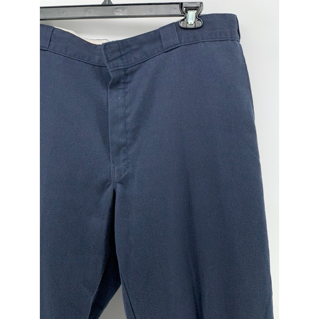 DICKIES Men's Navy 874 Original-Fit Flex Work Pants SZ 40X26