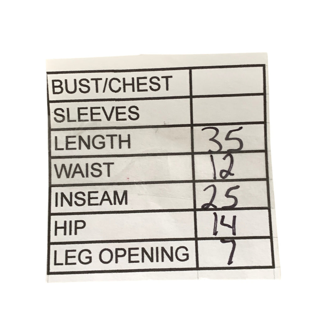 DENIM FORUM Women's White Button-Fly High-Rise The Bailey Crop Flare Jean SZ 24