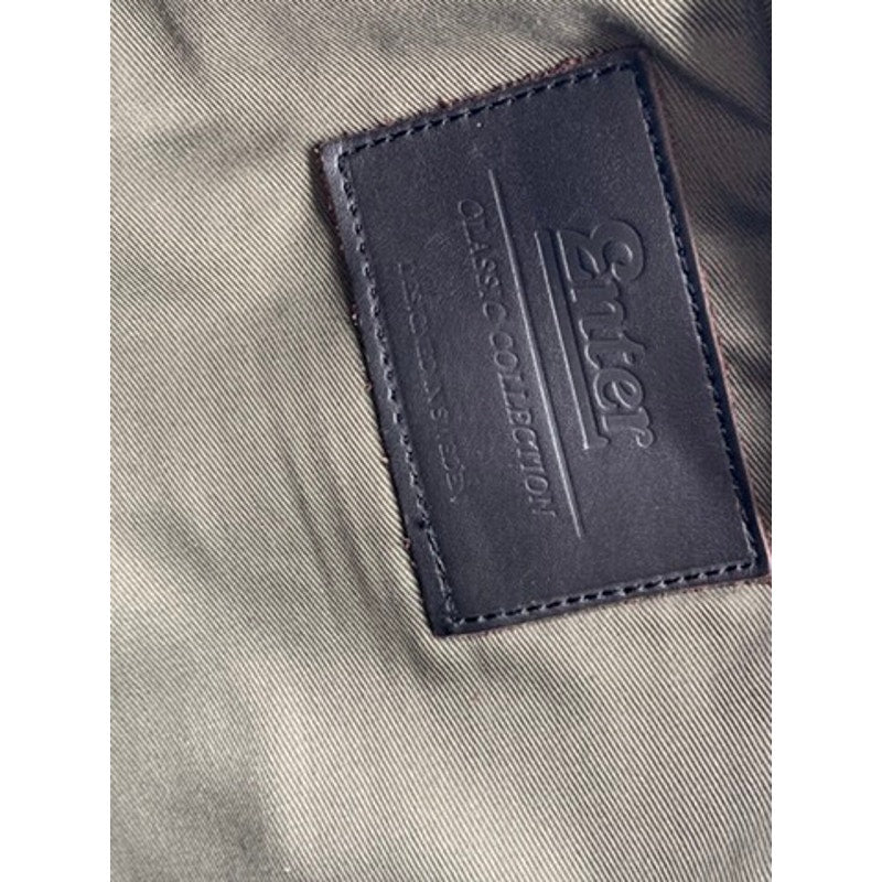 ENTER Classic Collection Green Canvas Messenger Bag
