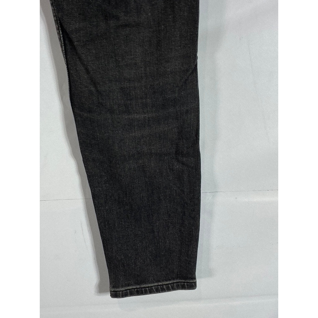 EVERLANE Women's Black Solid HIgh-Rise Skinny Denim Ankle Jeans SZ 26