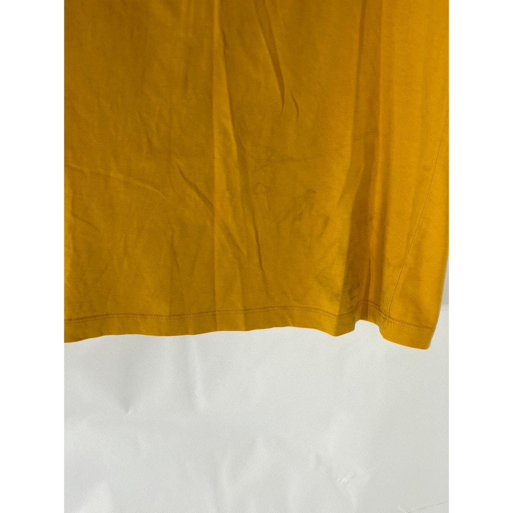 THE ROADSTER LIFE CO. Men's Yellow Graphic Crewneck Short Sleeve T-Shirt SZ L