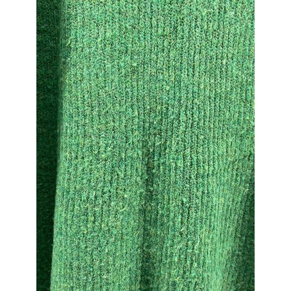 C&A THE BASICS Men's Dark Green Crewneck Knit Pullover Sweater SZ M