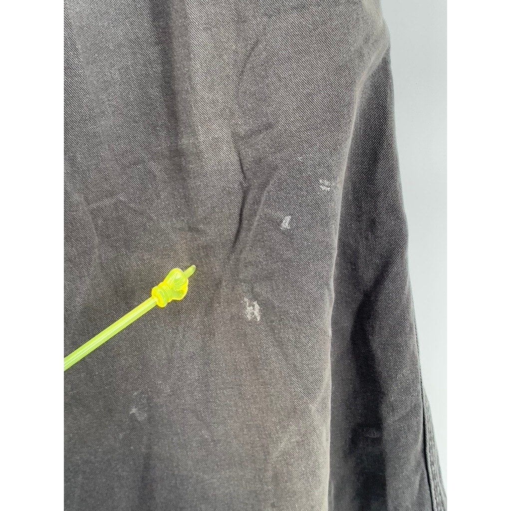 ONLYNY Men's Washed Black Straight Leg Pants SZ M