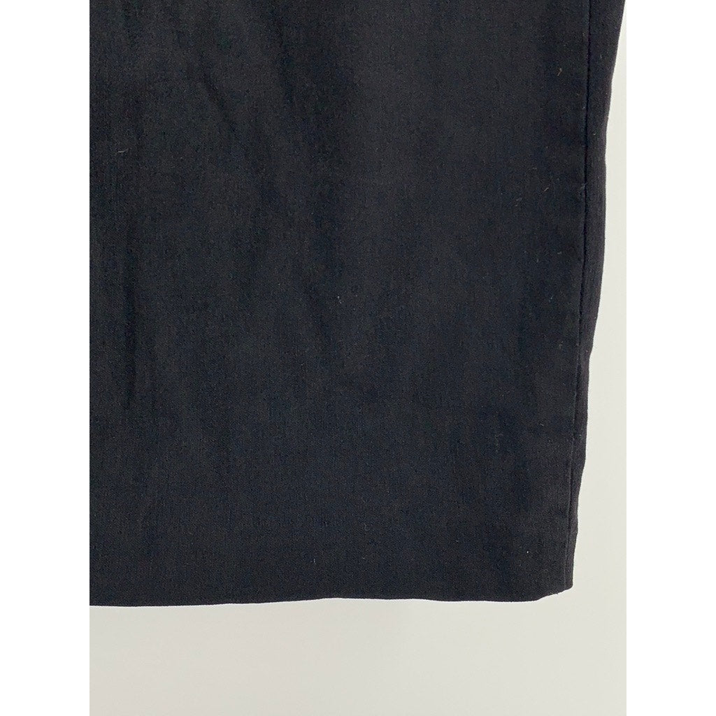 JOE B By Benbasset Women's Black Zipper-Pocket Pencil Skirt SZ S