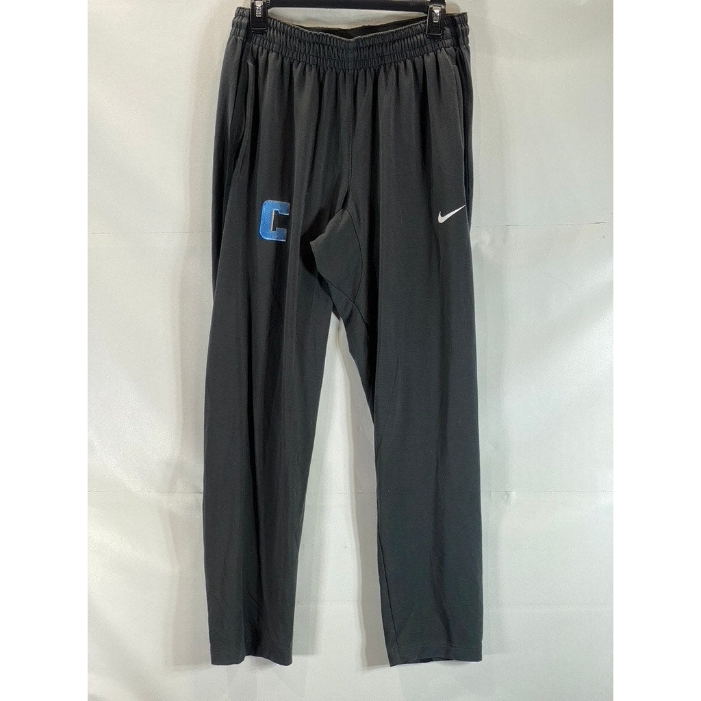 NIKE Men's Dark Gray Dri-Fit Elastic Waist Pull-On Track Pant SZ L