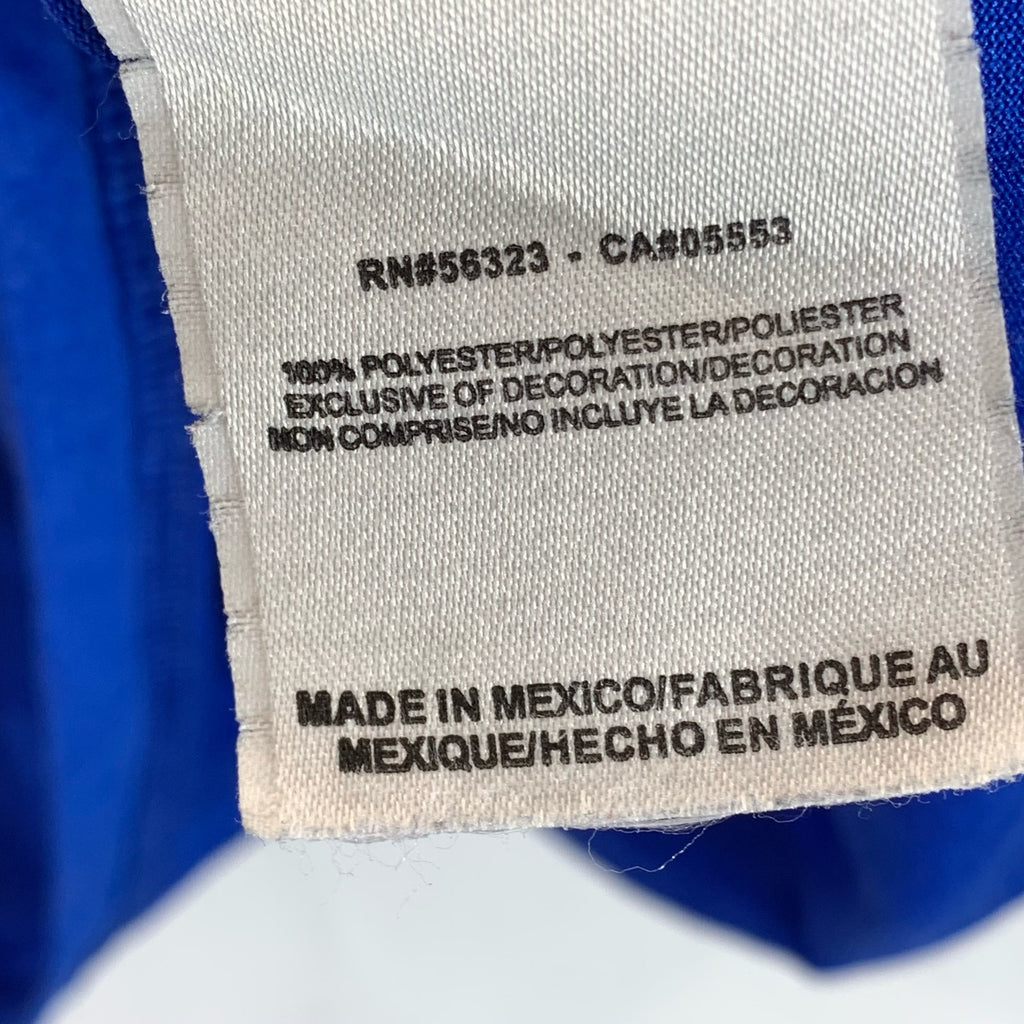 NIKE Men's Blue Dri-Fit V-Neck Short Sleeve Active T-Shirt SZ XL