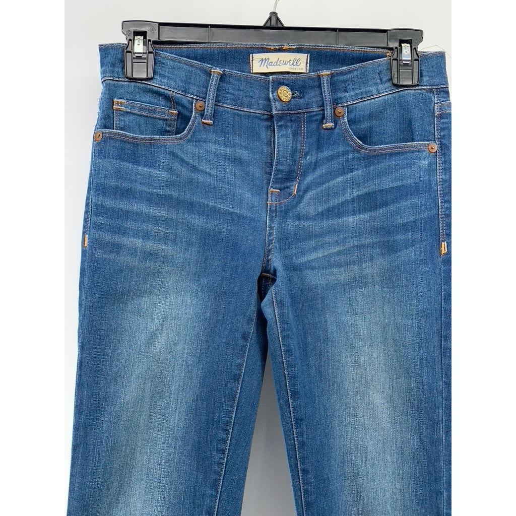 MADEWELL Women’s Blue Denim Skinny Jeans SZ 25