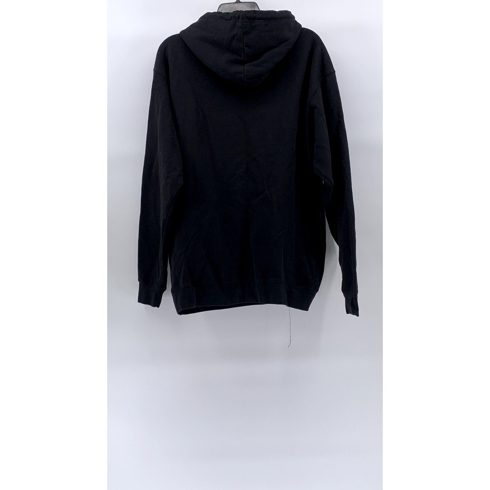 TALHA USA Men's Black-Red New York Logo Pullover Hoodie SZ L