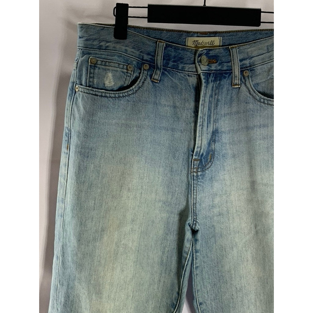 MADEWELL Women's Blue Five-Pocket The Perfect Vintage Denim High-Rise Jean SZ 30
