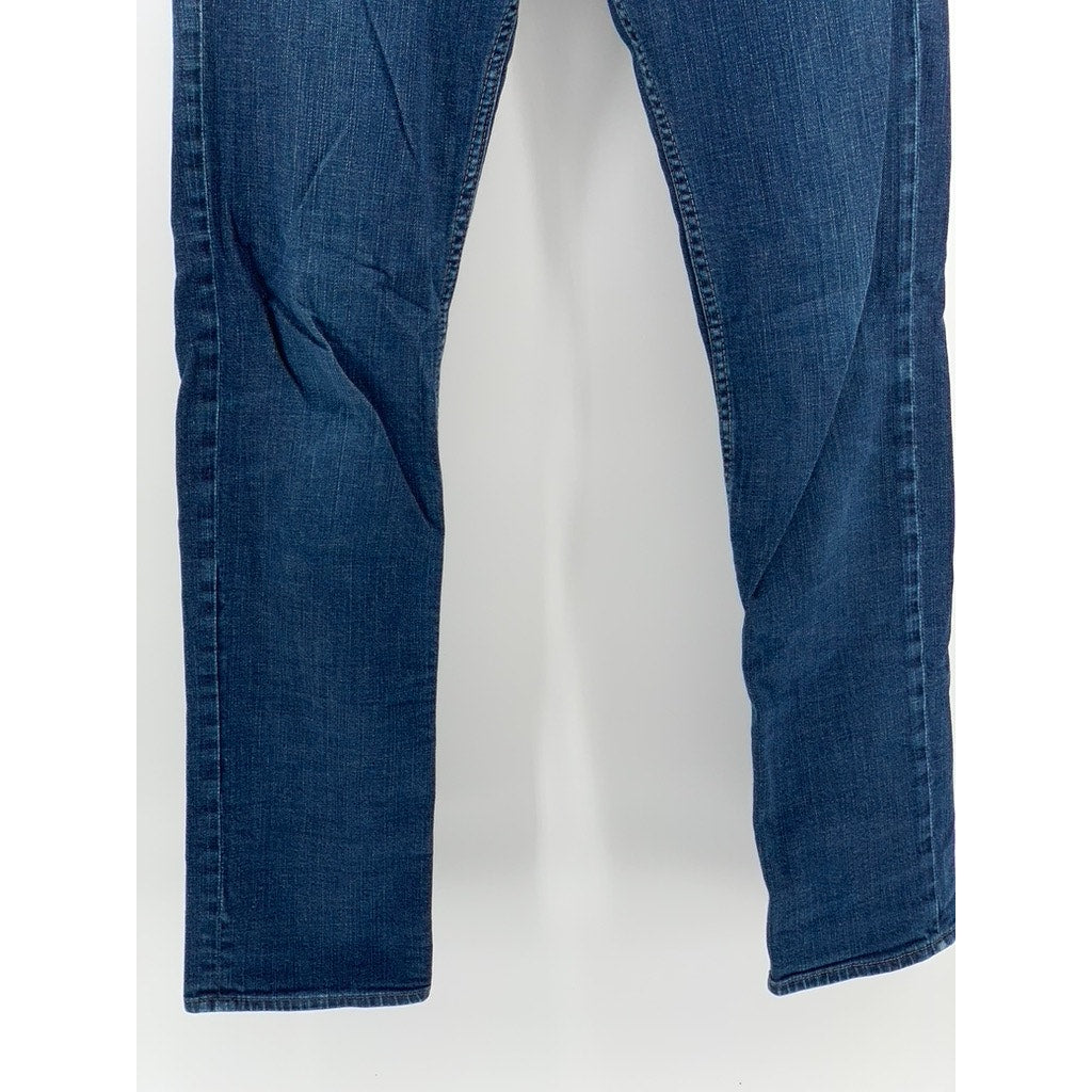 CALVIN KLEIN JEANS Men's Blue Denim Distressed Skinny Jeans SZ 29