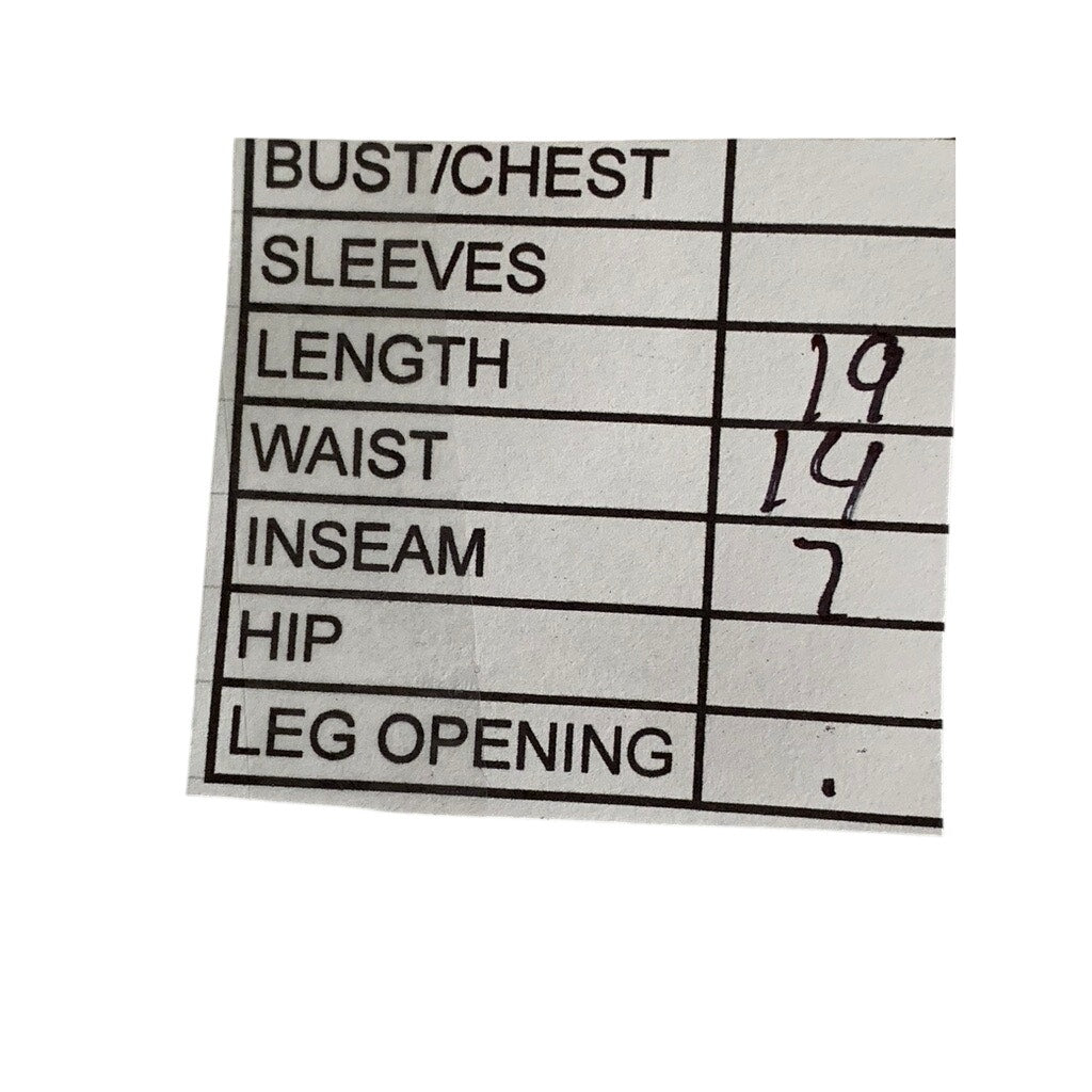 H&M Women's Mint Green Textured Relaxed Fit Shorts SZ S