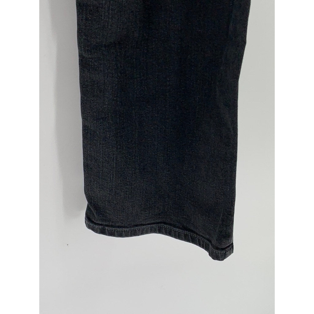 CANALI Men's Washed Black Regular-Fit Straight-Leg Five Pocket Jeans SZ 50(US34)
