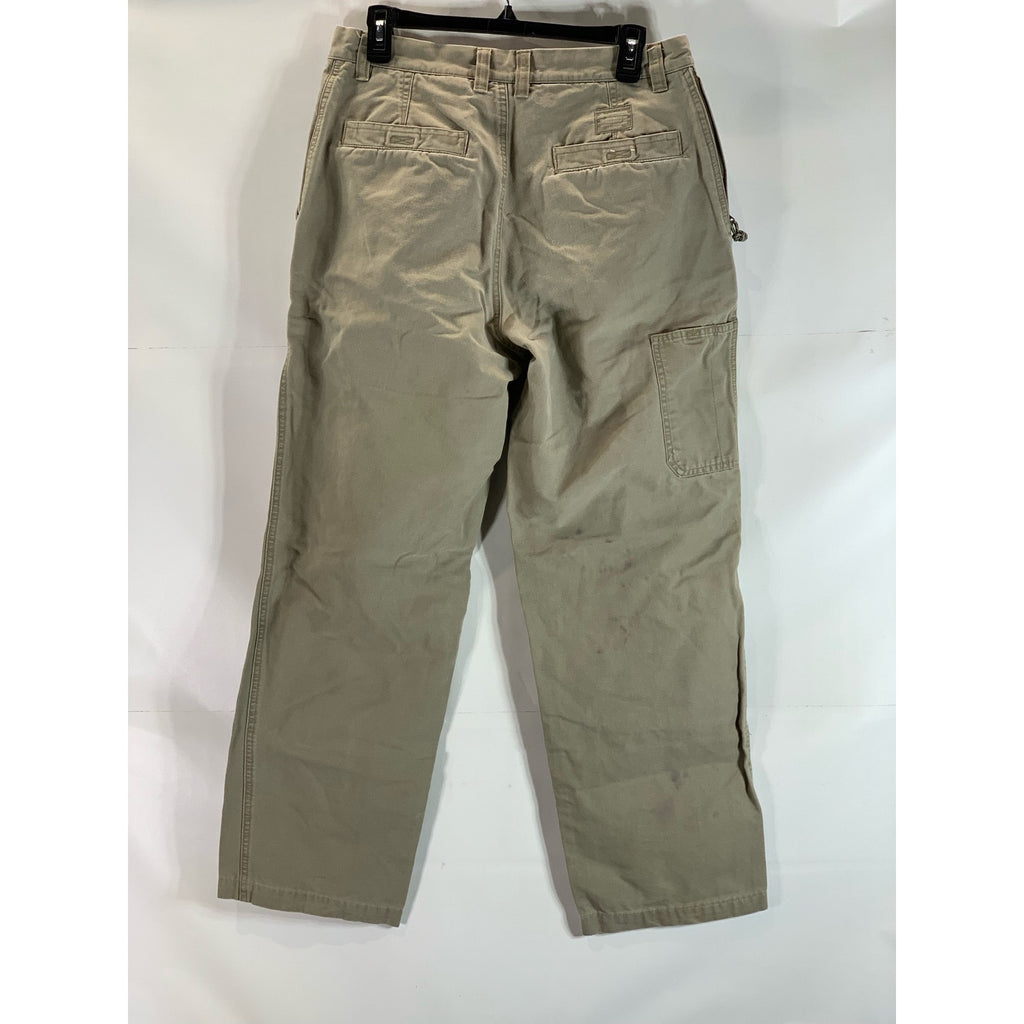 COLUMBIA Sportswear Men's Tan Standard-Fit Flex ROC Straight-Leg Pant SZ 33