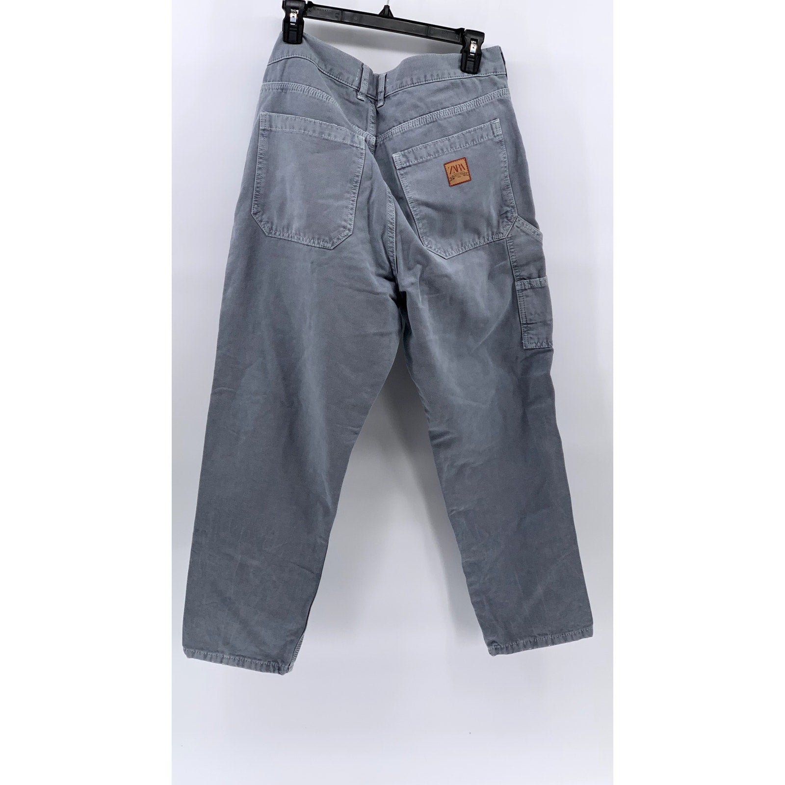 ZARA Men's Gray Denim Slim-Fit Jeans SZ 32
