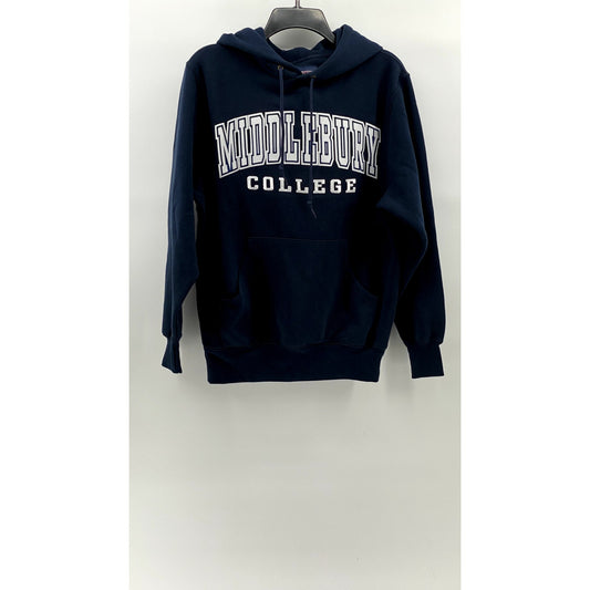 JANSPORT Women's Navy Middlebury College Classic Pullover Hoodie SZ S