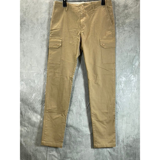 URBAN OUTFITTERS Men's Tan Regular-Fit Cargo Pants SZ 32