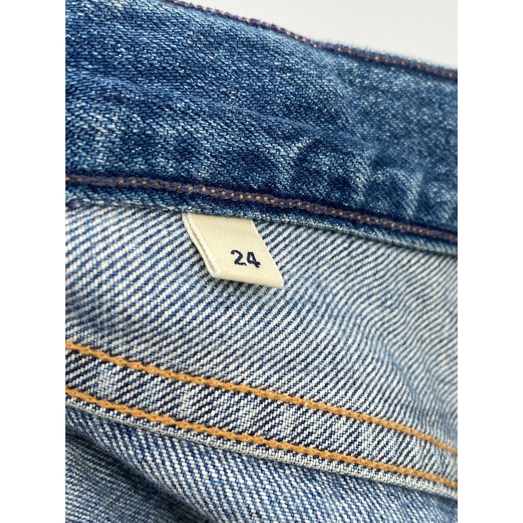 CITIZENS Of HUMANITY Women’s Blue Liya High-Rise Cropped Skinny Jean SZ 24