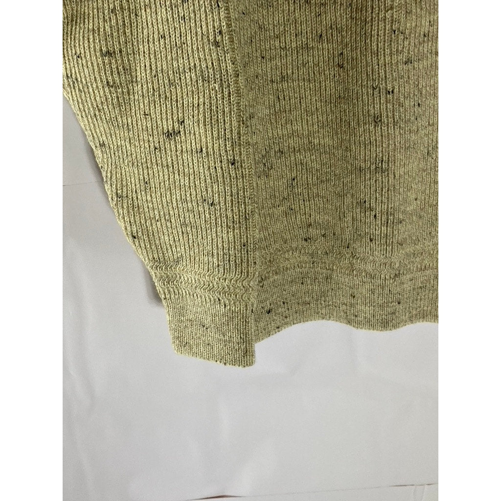 ARAN WOOLLEN MILLS Men's Beige Crewneck Knit Wool Pullover Sweater SZ XL