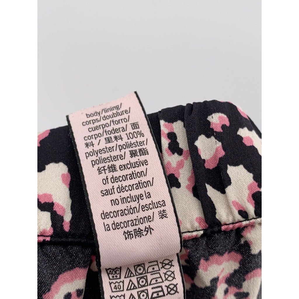 VICTORIA'S SECRET Women's Leopard Print Pull-On Relaxed-Fit Pajama Shorts SZ M